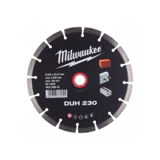  MILWAUKEE Diamanttrennscheibe 230 x 2,6 x 10 x 22,2 mm segmentiert DUH