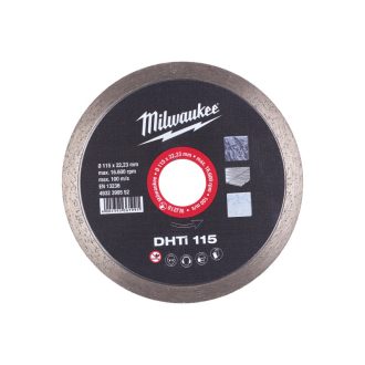   MILWAUKEE Diamant-Trennscheibe 115 x 2,0 x 8 x 22,2 mm kontinuierlich DHTI