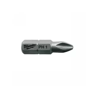 MILWAUKEE Bitspitze PH1 x 25 mm (25 Stück)
