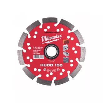   MILWAUKEE Diamanttrennscheibe 150 x 2,6 x 10 x 22,2 mm segmentiertes HUDD