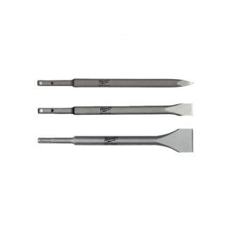 MILWAUKEE Meißelschaftsatz 3-teilig SDS-Plus