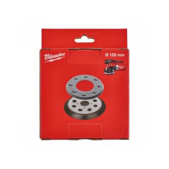 MILWAUKEE Unterlage zur Poliermaschine 125 mm 8 Löcher