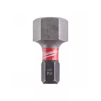   MILWAUKEE Bitspitze Sechskant 12 x 25 mm Shockwave Impact Duty (2 Stück)
