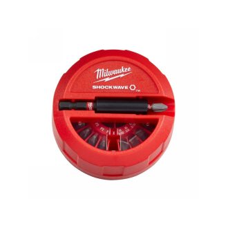 MILWAUKEE Bit-Set, 15-teilig, Shockwave