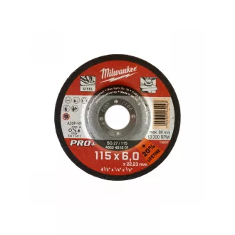 MILWAUKEE Reinigungsscheibe 115 x 6,0 x 22 mm