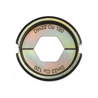   MILWAUKEE Crimpeinsatz für DIN22 Cu 120 Sechskantform M18 HCCT-Maschine