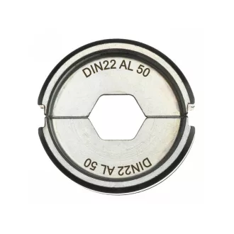   MILWAUKEE Crimpeinsatz für DIN22 AL 50 Sechskantform M18 HCCT-Maschine