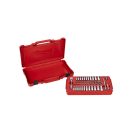 MILWAUKEE Steckschlüsselsatz 50-teilig 1/4 Zoll metrisch und Zoll