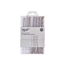 MILWAUKEE Steinbohrer-Set 7 re. zweischneidiges SDS-Plus (5/6/8 x 110 mm; /6/8/10/12 x 160 mm) Standard