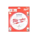 MILWAUKEE Sägeblatt für Holz 190 x 30 x 2,4 mm /40T ATB NEG