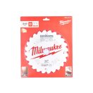 MILWAUKEE Sägeblatt für Holz 216 x 30 x 2,4 mm /T24 ATB NEG