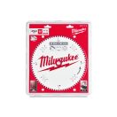 MILWAUKEE Sägeblatt für Aluminium 254 x 30 x 3,0 mm /80T TF NEG