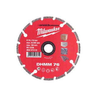   MILWAUKEE Diamanttrennscheibe 76 x 1,2 x 2,2 x 10 mm segmentiert DHMM