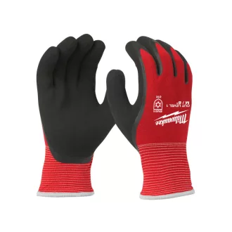   MILWAUKEE Schnittschutzhandschuhe mit nitrilbeschichteter Winterausführung 1/A - XL/10 (1 Paar)