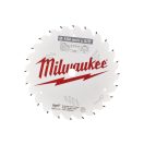 MILWAUKEE Sägeblatt für Holz 184 x 5/8" x 1,6 mm /24T ATB