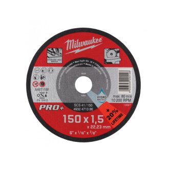   MILWAUKEE Trennscheibe für Metall 150 x 1,5 x 22,5 mm gerade SCS 41