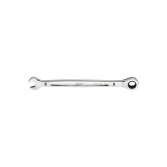 MILWAUKEE Ratschenschlüssel 8 mm / 146 mm CrV MAX BITE™