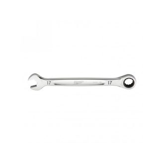   MILWAUKEE Ratschenschlüssel 17 mm / 233,5 mm CrV MAX BITE™