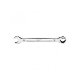   MILWAUKEE Ratschenschlüssel 18 mm / 242,5 mm CrV MAX BITE™