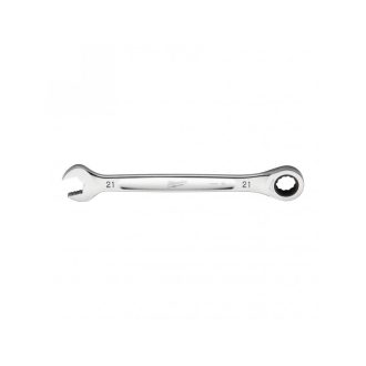 MILWAUKEE Ratschenschlüssel 21 mm / 282 mm CrV MAX BITE™