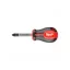 MILWAUKEE Schraubendreher mit 3-seitigem Griff PZ2 x 45 mm