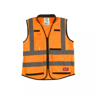 MILWAUKEE Premium-Sichtweste, Orange – XXL/XXXL