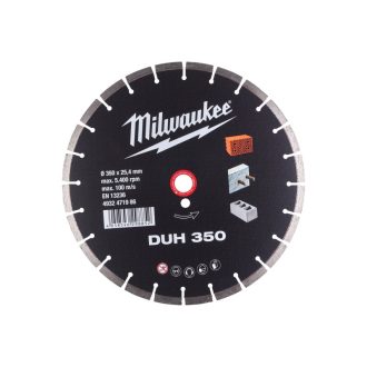   MILWAUKEE Diamanttrennscheibe 350 x 2,8 x 10 x 25,4 mm segmentiert DUH