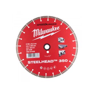   MILWAUKEE Diamanttrennscheibe 350 x 2,8 x 4 x 25,4 mm segmentiert STEELHEAD™