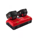 MILWAUKEE Batterieladegerät (Dual-Schnellladegerät) M18 DFC