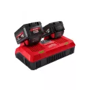 MILWAUKEE Batterieladegerät (Dual-Schnellladegerät) M18 DFC