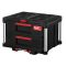 MILWAUKEE Aufbewahrungstruhe mit 2 Schubladen PACKOUT