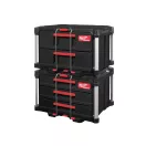 MILWAUKEE Aufbewahrungstruhe mit 2 Schubladen PACKOUT