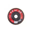 MILWAUKEE Fächerschleifscheibe 115 x 22,2 mm / P40 Keramikkorn SLC50 Cera Turbo