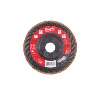   MILWAUKEE Fächerschleifscheibe 125 x 22,2 mm / P80 Keramikkorn SLC50 Cera Turbo