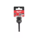MILWAUKEE Maschinen-Steckschlüssel mit langem Bit, Sechskant 1/2 Zoll, 6 mm CrMo