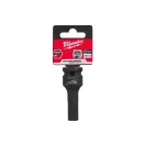 MILWAUKEE Maschinen-Steckschlüssel mit langem Bit, Sechskant 1/2 Zoll, 12 mm CrMo