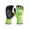 MILWAUKEE Arbeitsschutzhandschuhe schnittfest Level 3 L/9 Hi-Vis