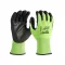 MILWAUKEE Arbeitsschutzhandschuhe schnittfest Level 3 XL/10 Hi-Vis