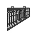 MILWAUKEE Ratschenschlüssel-Set, 15-teilig, 8–22 mm, CrV MAX BITE™