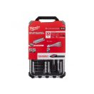 MILWAUKEE Steckschlüsselsatz 32-teilig 3/8" 6-19 mm im PACKOUT schmalen Organizer
