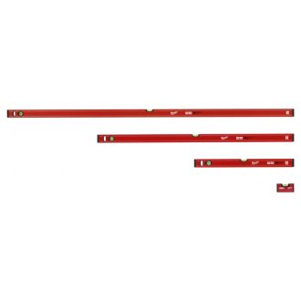 MILWAUKEE Wasserwaagen-Set 4-teilig