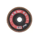 MILWAUKEE Fächerschleifscheibe 115 x 22,2 mm / P40 Keramikkorn