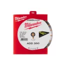 MILWAUKEE Diamanttrennscheibe 350 x 2,8 x 10 x 25,4 mm segmentiert ADD