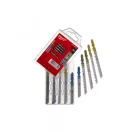 MILWAUKEE Stichsägeblätter-Set 35-teilig T-Klammer Metall, Holz