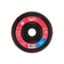 MILWAUKEE Fächerschleifscheibe für Aluminium 125 x 22,2 mm / P40