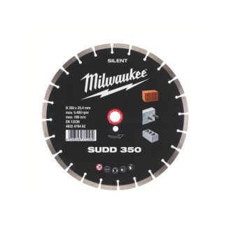   MILWAUKEE Diamanttrennscheibe 350 x 3,1 x 10 x 25,4 mm segmentiert Silent SUDD