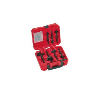   MILWAUKEE Holzbohrer-Set mit Injektion, 7-teilig (25-29-32-38-44-54-65 mm), 7/16 Zoll Sechskant