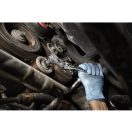 MILWAUKEE Ratschen-Antriebswelle 3/8" 216 mm 90T Gelenk ±90° gerade Welle