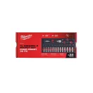 MILWAUKEE Steckschlüsselsatz 32-teilig 3/8" 6 - 19 mm in Schaumstoffeinlage