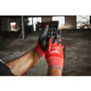 MILWAUKEE Arbeitsschutzhandschuhe schnittfeste Nitril getaucht 2/B - S/7